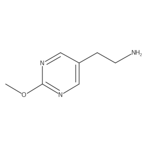 2-(2-Methoxypyrimidin-5-yl)ethanamine结构式