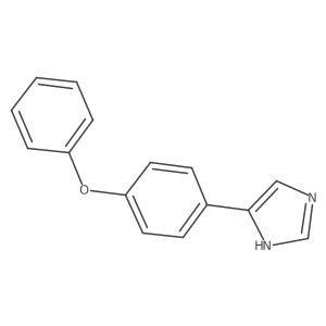 4-(4-phenoxyphenyl)-1H-imidazole结构式