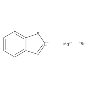 Benzo[b]thiophen-2-ylmagnesium bromide结构式
