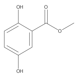 Trideuteriomethyl 2,5-dihydroxybenzoate结构式