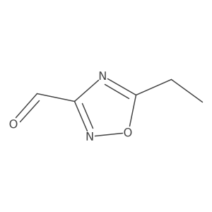 5-Ethyl-1,2,4-oxadiazole-3-carbaldehyde结构式
