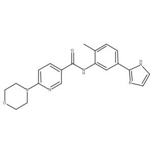N-[5-(1H-imidazol-2-yl)-2-methylphenyl]-6-morpholin-4-ylpyridine-3-carboxamide Structure