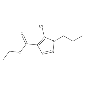 ethyl 5-amino-1-propyl-1H-pyrazole-4-carboxylate Structure