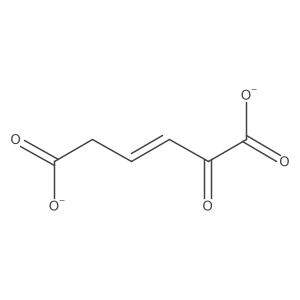 (3E)-2-oxohex-3-enedioate Structure