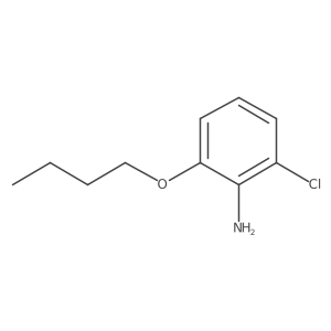 2-Butoxy-6-chloroaniline结构式