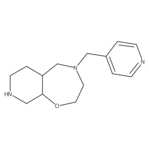 (5Ar,9As)-4-(Pyridin-4-Ylmethyl)Decahydropyrido[4,3-F][1,4]Oxazepine Structure