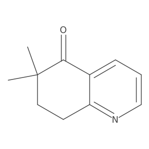 6,6-dimethyl-7,8-dihydroquinolin-5(6H)-one Structure