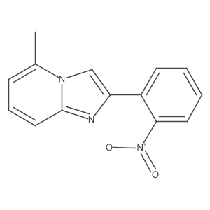 5-Methyl-2-(2-nitrophenyl)imidazo[1,2-a]pyridine结构式