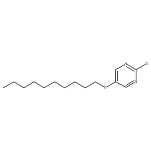 2-Chloro-5-decyloxypyrimidine Structure