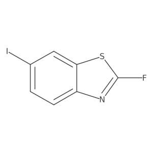 2-Fluoro-6-iodobenzo[d]thiazole结构式