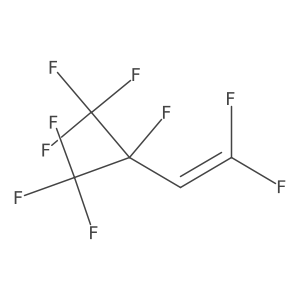 1,1,3,4,4,4-Hexafluoro-3-(trifluoromethyl)but-1-ene结构式