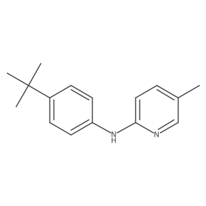 N-(4-(tert-butyl)phenyl)-5-methylpyridin-2-amine Structure
