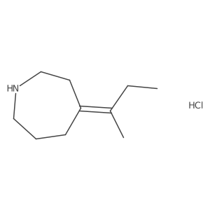 (4Z)-4-(butan-2-ylidene)azepane hydrochloride Structure