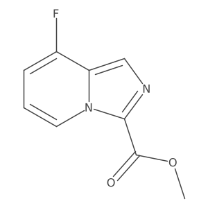Methyl 8-Fluoroimidazo[1,5-a]pyridine-3-carboxylate Structure