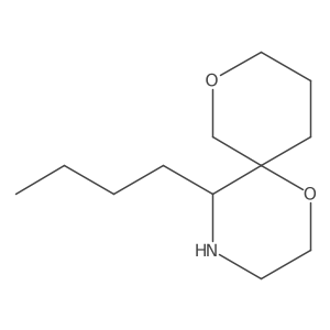 5-Butyl-1,8-dioxa-4-azaspiro[5.5]undecane Structure