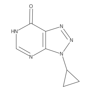 3-cyclopropyl-3H,6H,7H-[1,2,3]triazolo[4,5-d]pyrimidin-7-one Structure