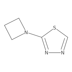 2-(Azetidin-1-yl)-1,3,4-thiadiazole Structure