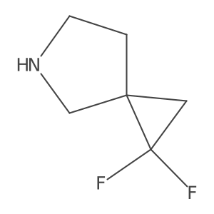 (R)-1,1-Difluoro-5-azaspiro[2.4]heptane Structure