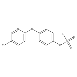 4-[(5-Chloropyridin-2-yl)oxy]phenylfluoranesulfonate结构式