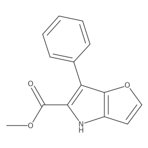 Methyl 6-phenyl-4H-furo[3,2-B]pyrrole-5-carboxylate Structure