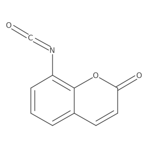 8-Isocyanatochromen-2-one结构式