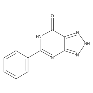 5-Phenyl-2,6-dihydrotriazolo[4,5-d]pyrimidin-7-one结构式