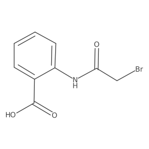 2-(2-Bromoacetamido)benzoic acid Structure