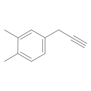 1,2-Dimethyl-4-(prop-2-yn-1-yl)benzene结构式
