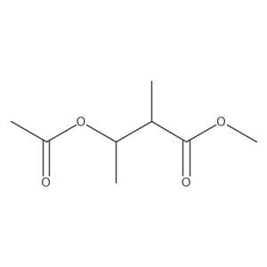 Methyl 3-acetoxy-2-methylbutyrate, (2S,3R)-结构式