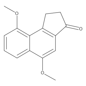 1,2-Dihydro-5,9-dimethoxy-3H-benz[e]inden-3-one Structure