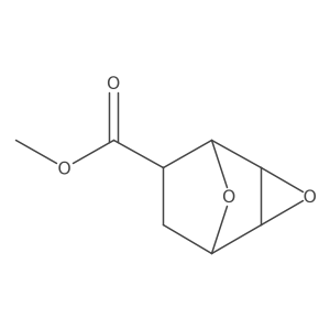 (1beta,4beta)-5alpha,6alpha-Epoxy-7-oxabicyclo[2.2.1]heptane-2alpha-carboxylic acid methyl ester Structure