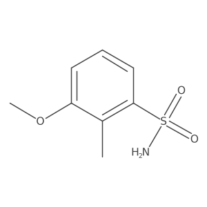 3-Methoxy-2-methylbenzenesulfonamide Structure