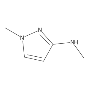 N,1-dimethyl-1H-pyrazol-3-amine结构式