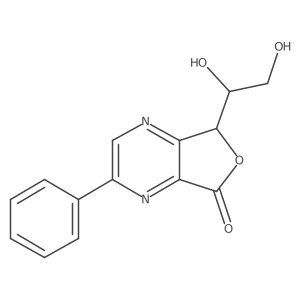 L-Ascorbic acid, 2,3-dideoxy-2,3-[(1-phenyl-1,2-ethanediylidene)dinitrilo]-结构式