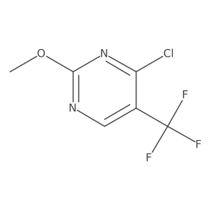 4-Chloro-2-methoxy-5-(trifluoromethyl)-pyrimidine结构式