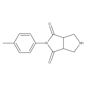 2-(p-tolyl)tetrahydropyrrolo[3,4-c]pyrrole-1,3(2H,3aH)-dione结构式