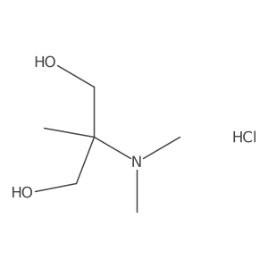 2-(Dimethylamino)-2-methylpropane-1,3-diol hydrochloride结构式