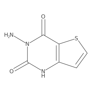 3-Aminothieno[3,2-D]pyrimidine-2,4(1H,3H)-dione结构式