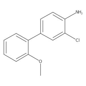 3-Chloro-2'-methoxy[1,1'-biphenyl]-4-amine Structure