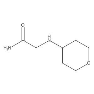 2-[(Oxan-4-yl)amino]acetamide结构式