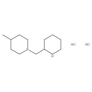 4-Methyl-1-(2-piperidinylmethyl)piperidine dihydrochloride Structure