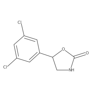 5-(3,5-Dichlorophenyl)-1,3-oxazolidin-2-one Structure