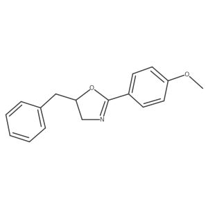 (S)-5-Benzyl-2-(4-methoxyphenyl)-4,5-dihydrooxazole Structure
