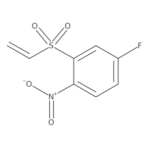 2-(Ethenesulfonyl)-4-fluoro-1-nitrobenzene结构式