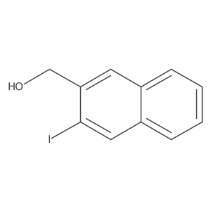 3-iodo-2-Naphthalenemethanol Structure