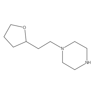 1-[2-(Oxolan-2-yl)ethyl]piperazine结构式