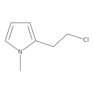 2-(2-Chloroethyl)-1-methyl-1H-pyrrole Structure
