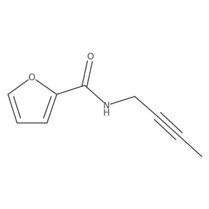 N-(but-2-yn-1-yl)furan-2-carboxamide Structure