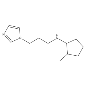 N-[3-(1H-Imidazol-1-yl)propyl]-2-methylcyclopentan-1-amine Structure