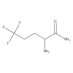 2-Amino-5,5,5-trifluoropentanamide结构式